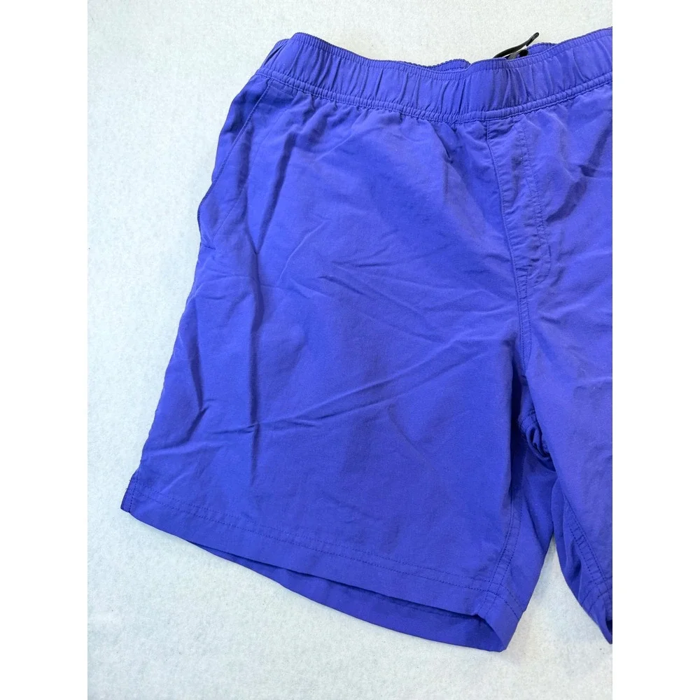The North Face Mens Purple Athletic Hiking Shorts Elastic Waist Size XL  READ